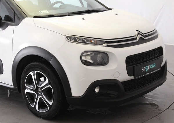 Citroen C3 cena 47900 przebieg: 53193, rok produkcji 2018 z Pasym małe 121